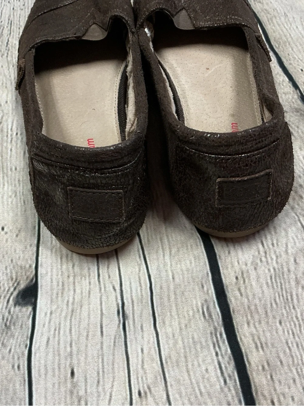 BOBS from Skechers Women's Dark Brown Slip-On Flats